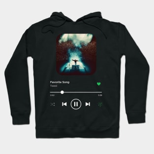 Favorite Song, Toosii, Music Playing On Loop, Alternative Album Cover Hoodie